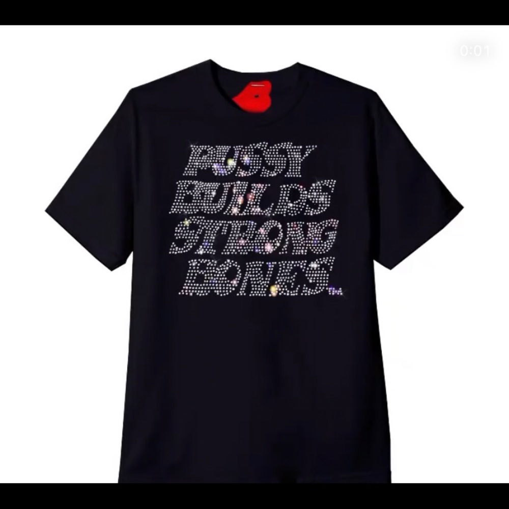 LaRopa Pussy Builds Strong Bones PBSB shirt.